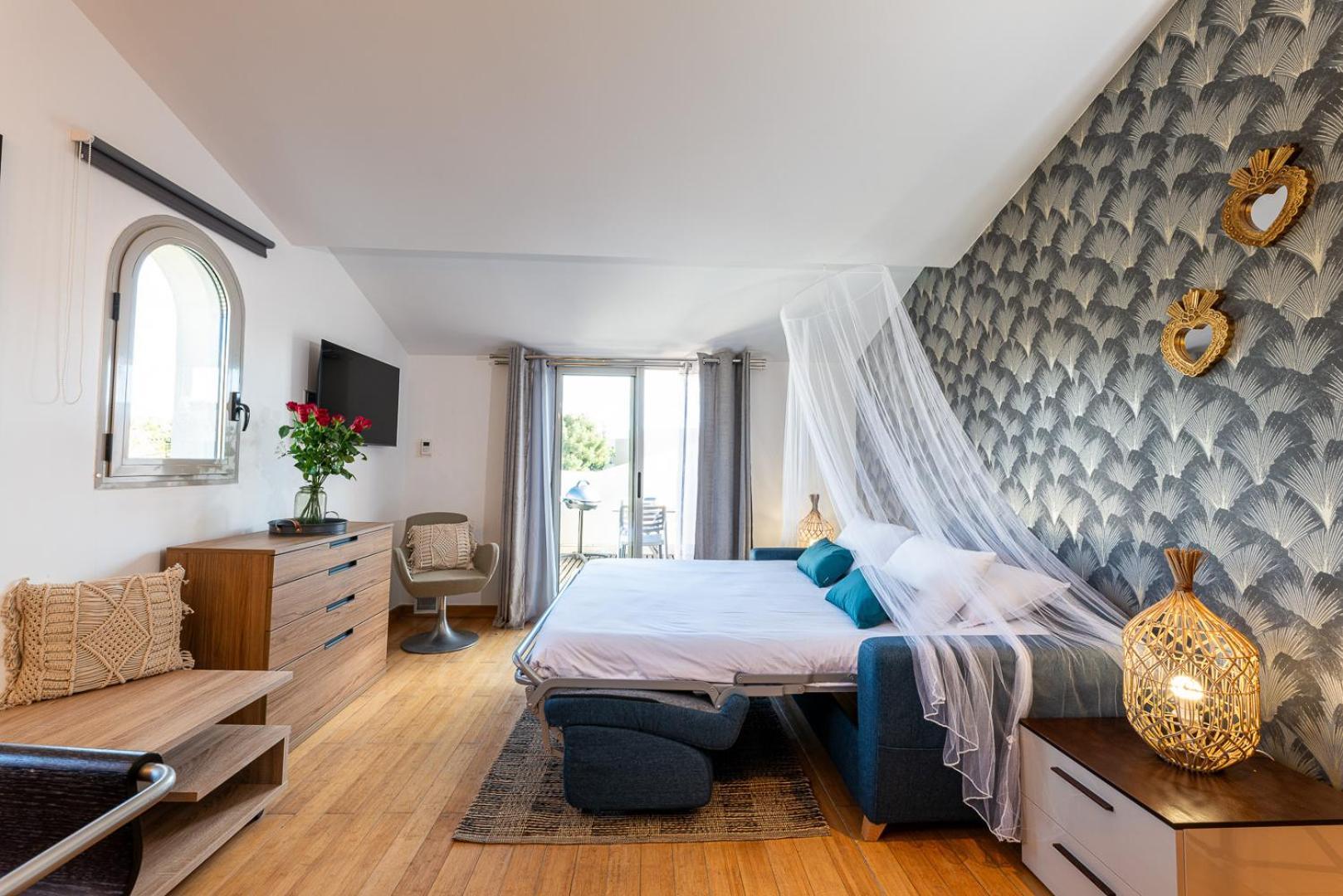Studio Dernier Etage Le Nid D'Amour - Sejour Romantique, Mandara Beach, جوان ليه باه المظهر الخارجي الصورة